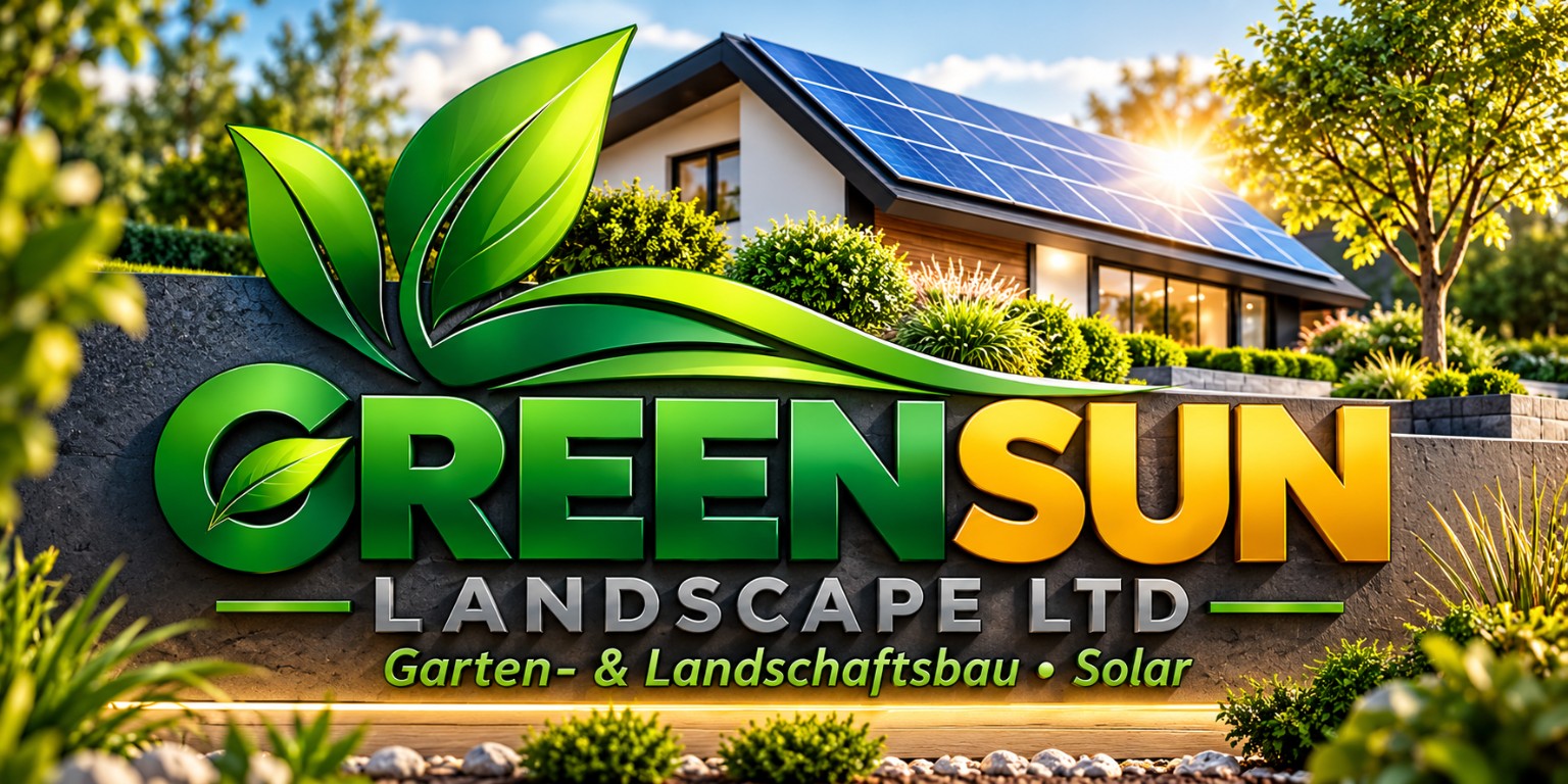 Green Sun Landscape